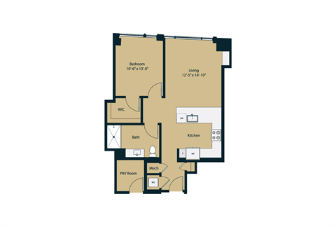 1620 Sansom Street Studio-3 Beds Apartment for Rent - Photo Gallery 17